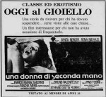 Una donna di seconda&nbsp;mano