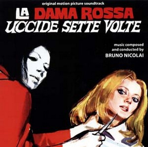 La dama rossa uccide sette volte locandina sound 2