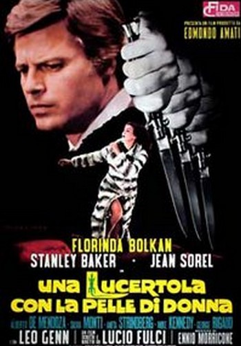 Una lucertola con la pelle di donna locandina 1