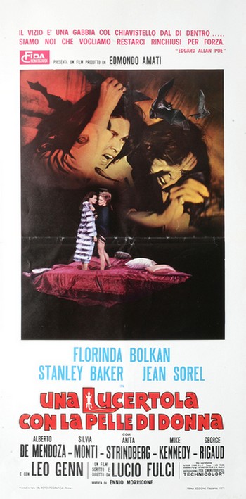 Una lucertola con la pelle di donna locandina 4