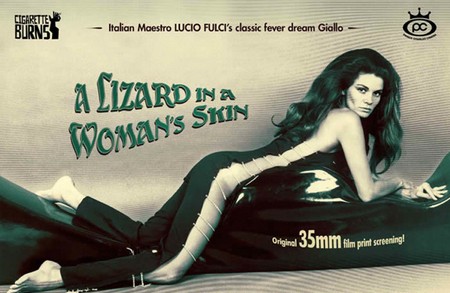 Una lucertola con la pelle di donna wallpaper