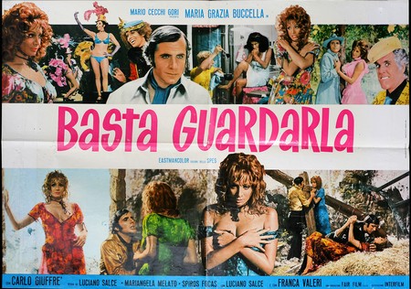 Basta guardarla locandina wallpaper