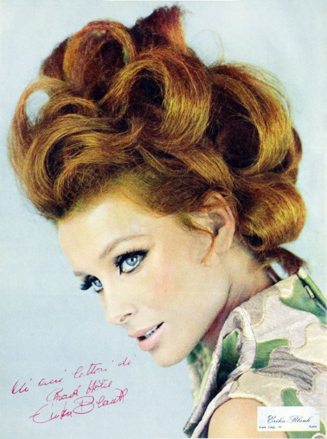 Erika Blanc foto con dedica