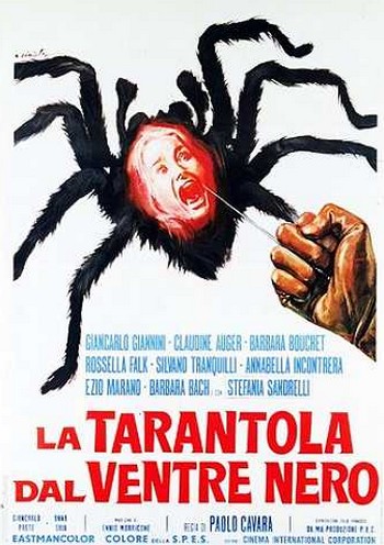 La tarantola dal ventre nero locandina 2