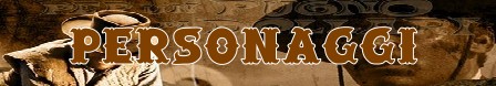 Per un pugno di dollari banner personaggi