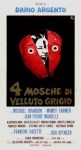4 mosche di velluto grigio locandina