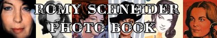 Romy Schneider-Banner PHOTO BOOK