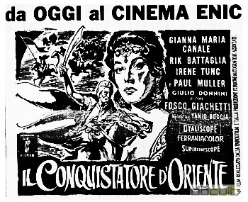 I conquistatori dell'Oriente flano