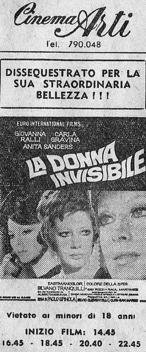 La donna invisibile flano