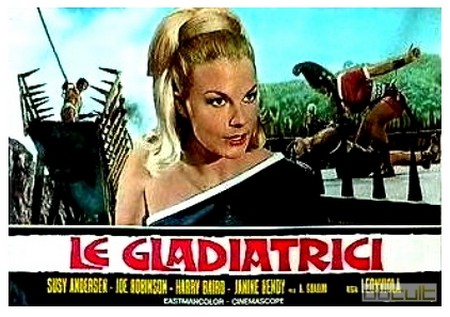 Le gladiatrici lobby card
