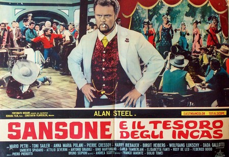 Sansone e il tesoro degli incas lobby card