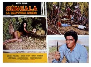 Gungala la vergine della giungla lobby card 1