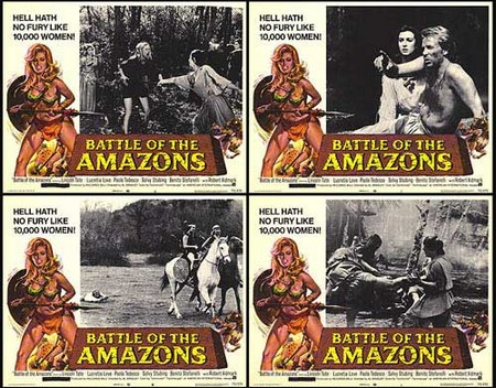Le amazzoni lobby card 2
