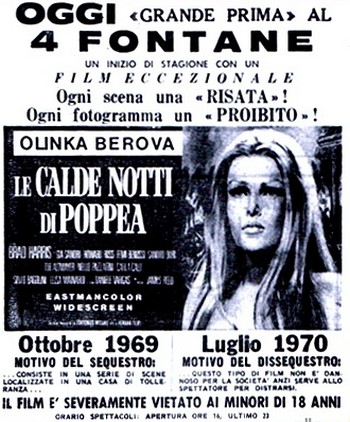 Le calde notti di Poppea flano