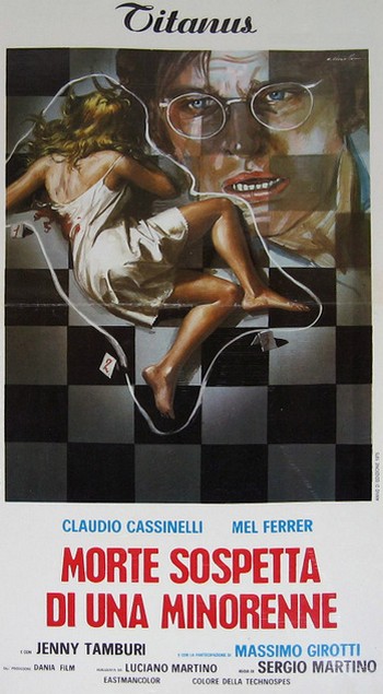 Morte sospetta di una minorenne locandina 1