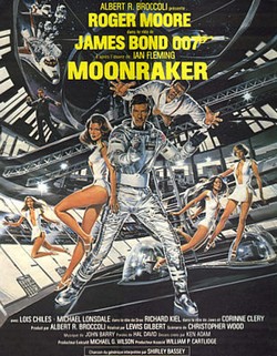 10 Agente 007 - Moonraker locandina