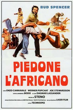 10 Piedone l'Africano locandina