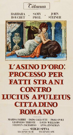 L'asino d'oro processo per fatti strani contro Lucius Apuleius locandina 1