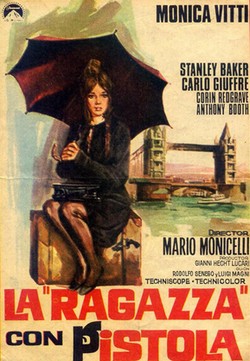 10) La ragazza con la pistola locandina