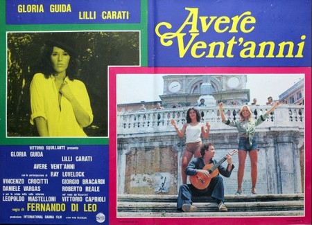 Avere vent'anni lobby card
