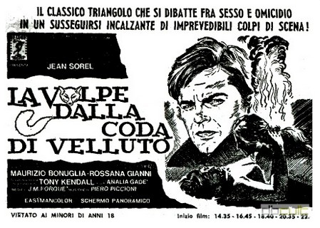 La volpe dalla coda di velluto locandina flano