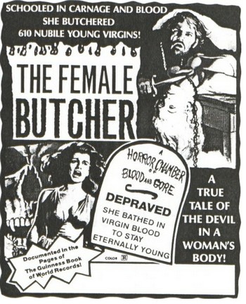 Le vergini cavalcano la morte manifesto