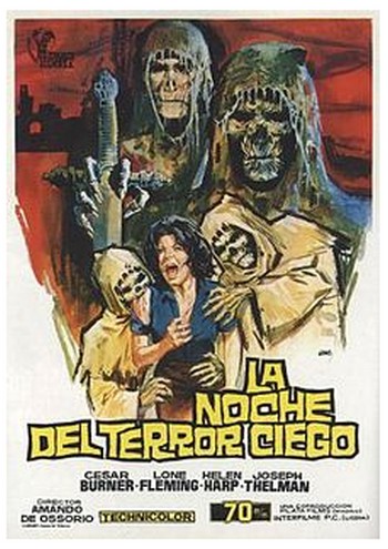 Le tombe dei resuscitati ciechi locandina 2