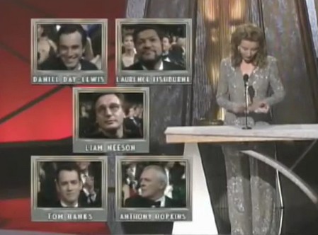 Nomination Oscar attore