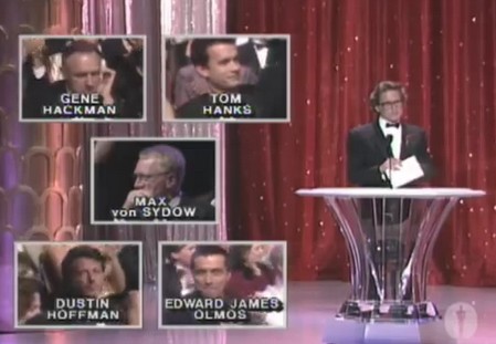 Nomination Oscar miglior attore