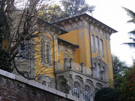 Profondo rosso location villa Scott