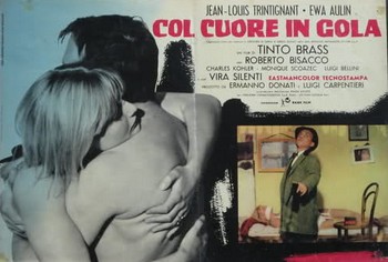 Col cuore in gola lobby card 1