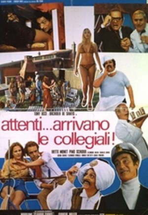 Attenti arrivano le collegiali locandina 1