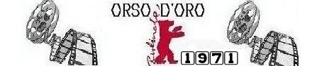 banner orso d'oro 1971