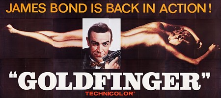 Goldfinger locandina 2