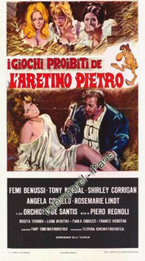 I giochi proibiti dell'Aretino Pietro locandina