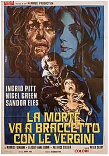 La morte va a braccetto con le vergini locandina