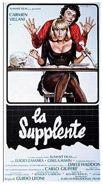 La supplente locandina