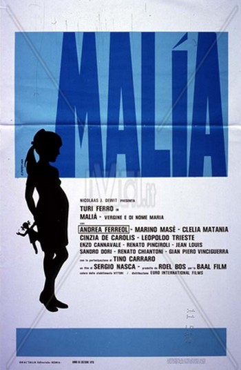 Malia vergine e di nome Maria locandina