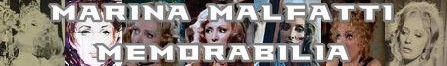 Marina Malfatti banner memorabilia