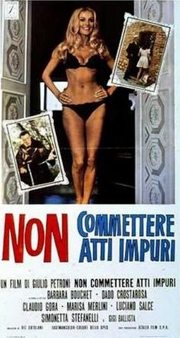 Non commettere atti impuri locandina