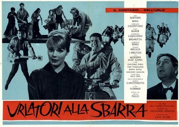 17 Urlatori alla sbarra (1960) lobby card