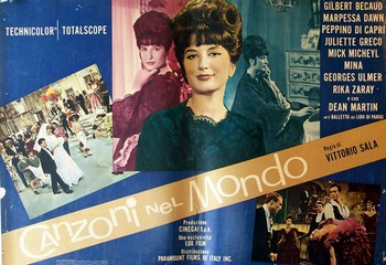 18 Canzoni nel mondo (1963) lobby card