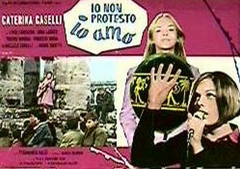 22 Io non protesto, io amo (1967) lobby card