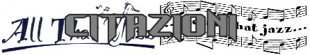 All that jazz banner citazioni
