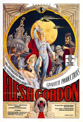 Flesh Gordon, andata e ritorno dal pianeta Porno locandina