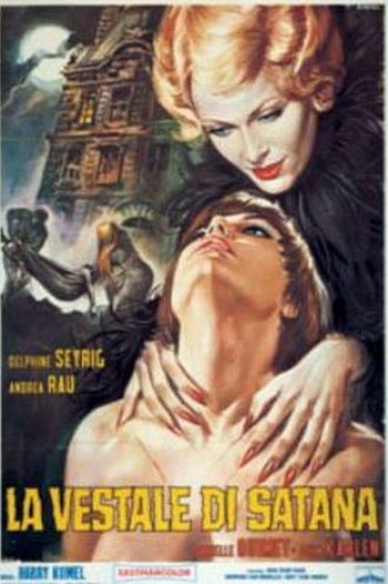 La vestale di satana locandina