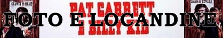 Pat Garrett and Billy Kid banner foto