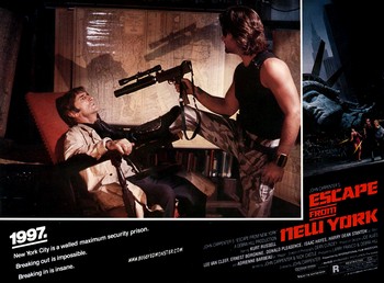 1997 fuga da New York lobby card 6