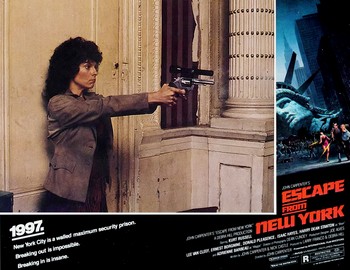 1997 fuga da New York lobby card 8