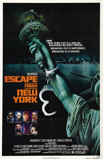 1997 fuga da New York locandina 5